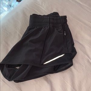 Black Lululemon Athletic Shorts